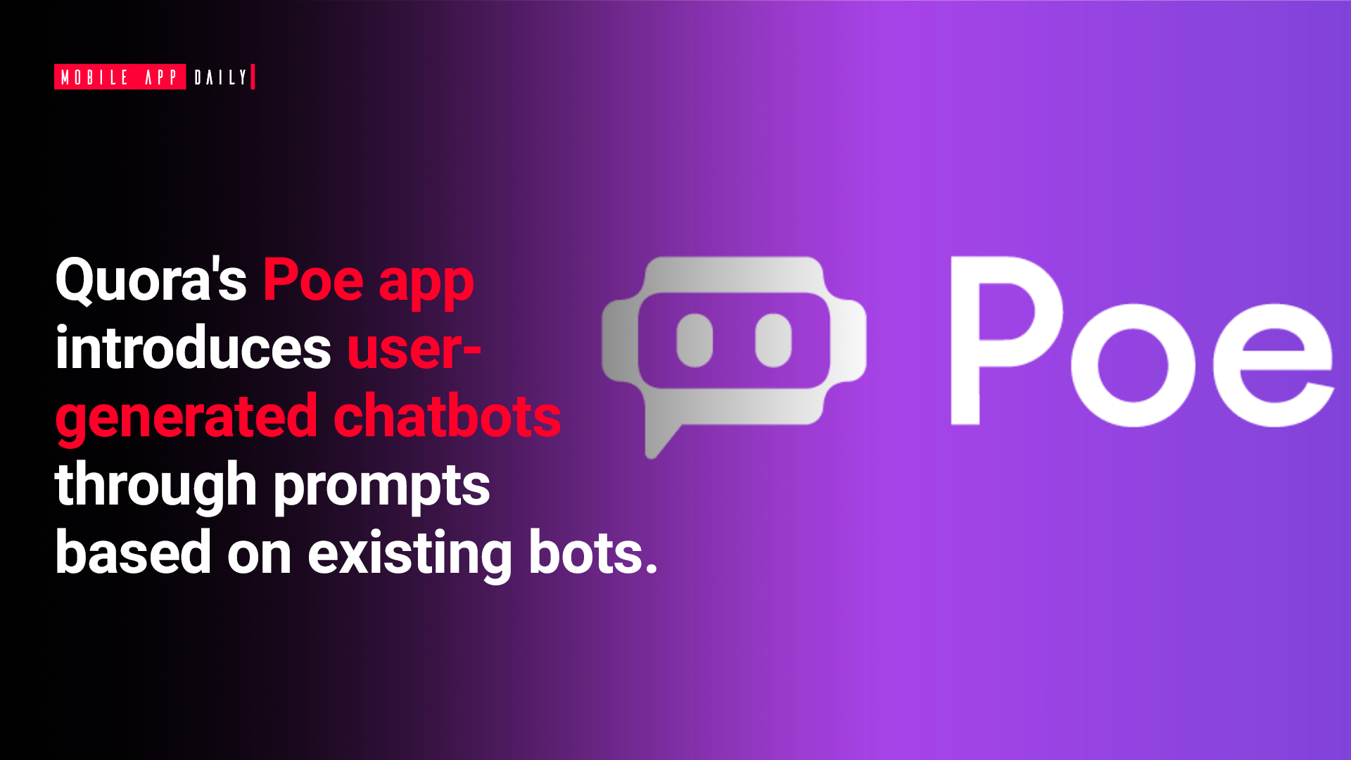 Poe par Quora : Une plateforme d'exploration ouverte pour interagir ...